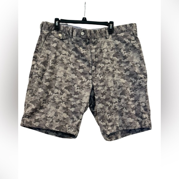 Men’s Polo Ralph Lauren Gray Camo Golf Shorts: Inseam 9”: Men’s Size 40 - Picture 1 of 12